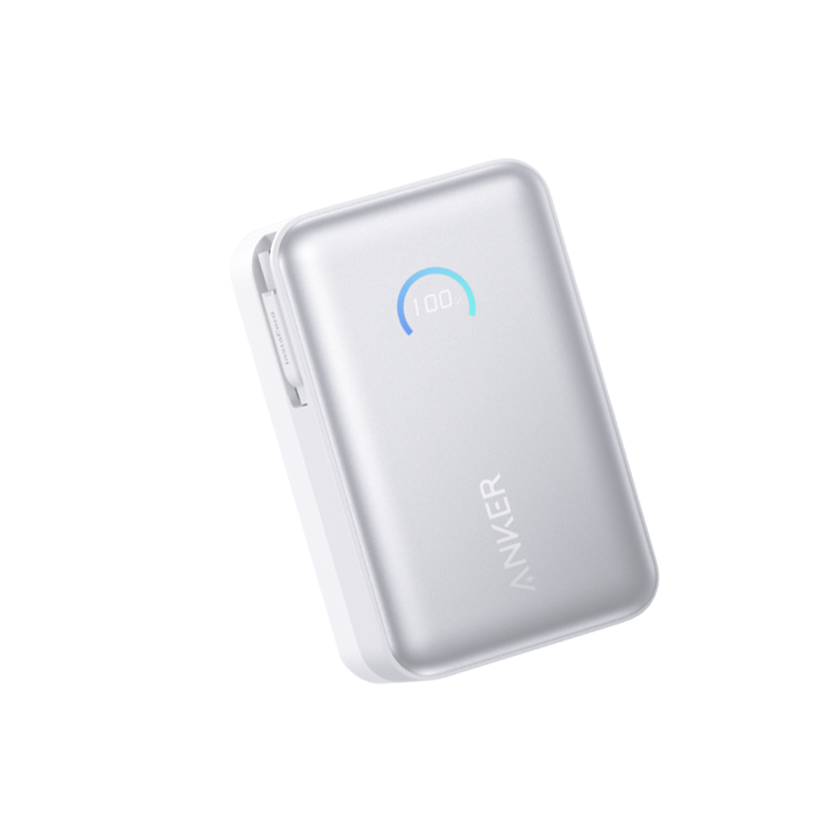 Anker power bank on a white background