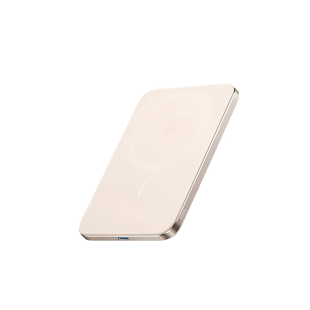 Pink Anker Nano Power Bank Ultra-Slim on a white background
