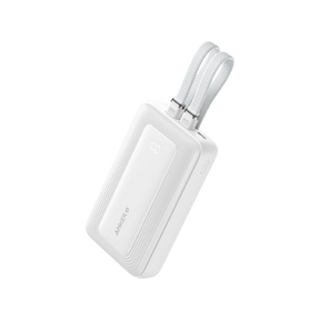 White rectangular luggage tag with a strap on a white background