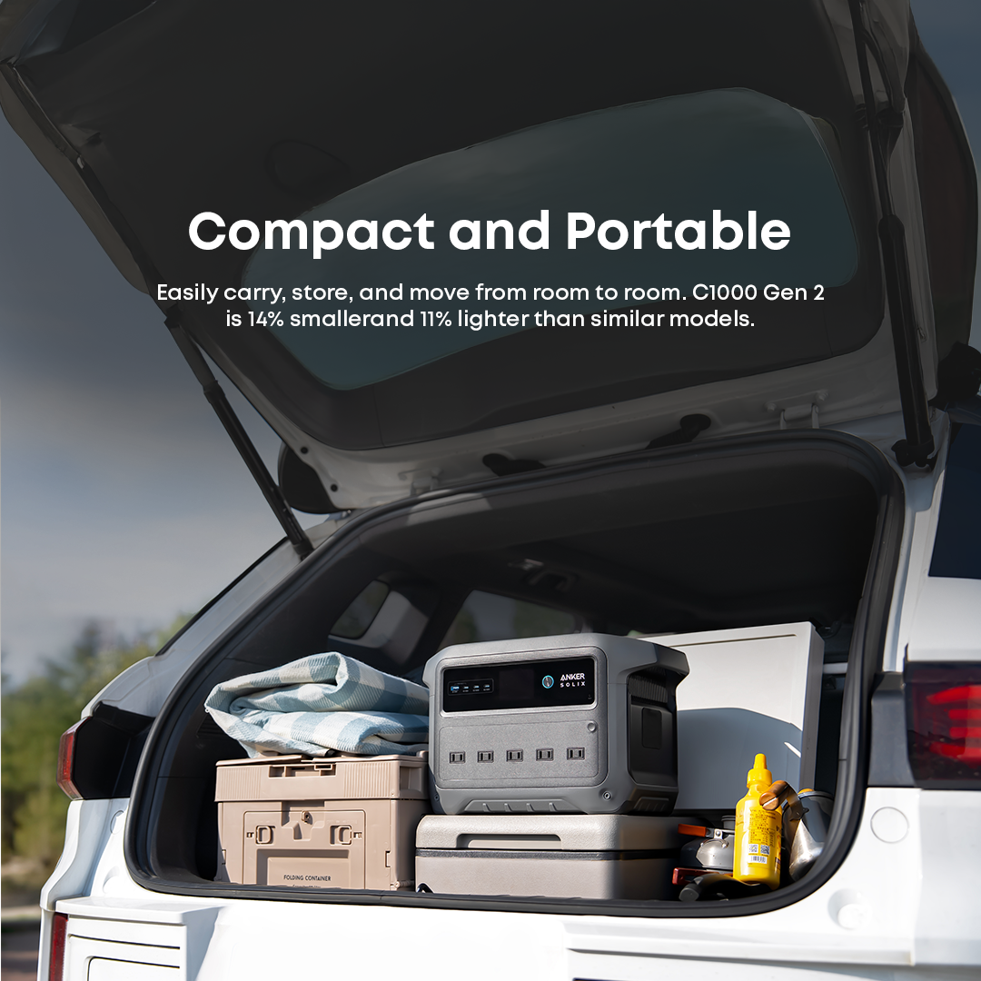 Anker SOLIX C1000 Gen 2 Portable Power Station
