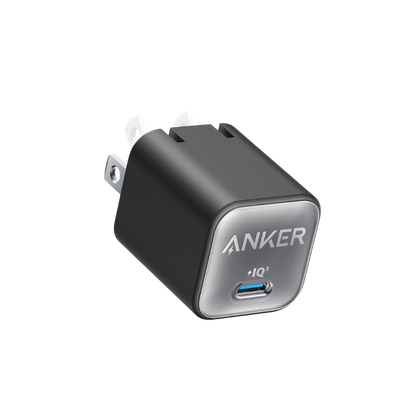 Anker USB charger on a white background