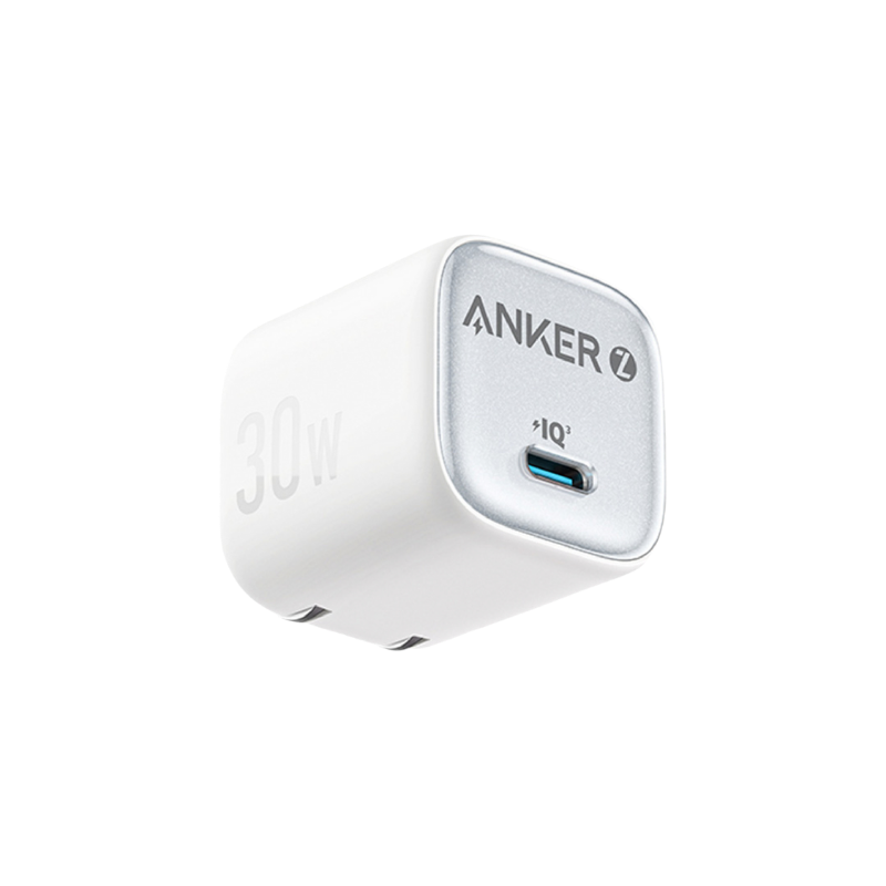 Anker USB-C wall charger on a white background
