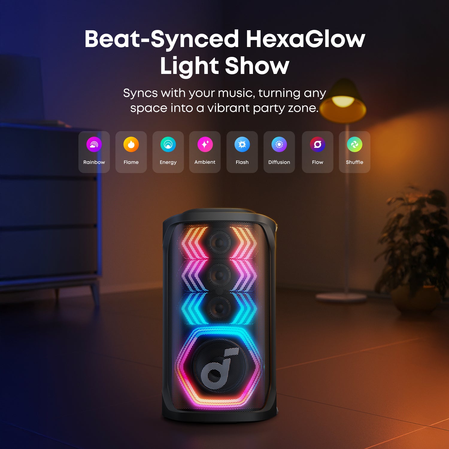 Soundcore Rave 3S AI Party Speaker