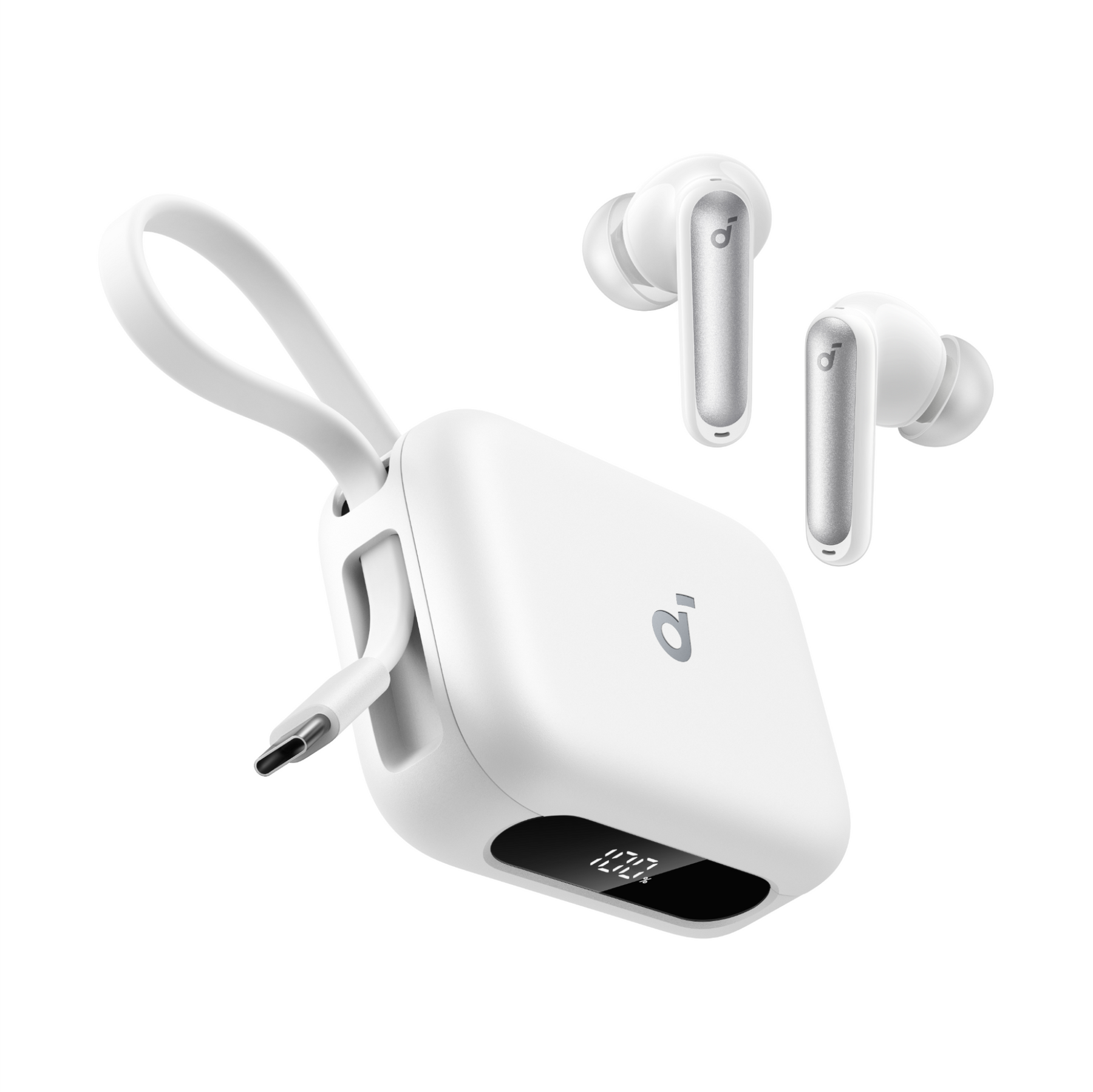ANKER soundcore P41i | ANC Earbuds with Built-In Phone Charger