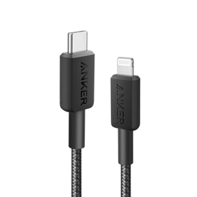 Anker 322 USB-C to Lightning Nylon Braided Cable (3ft)