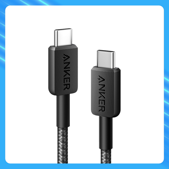 Anker 322 USB-C to USB-C Nylon Braided Cable (3ft)