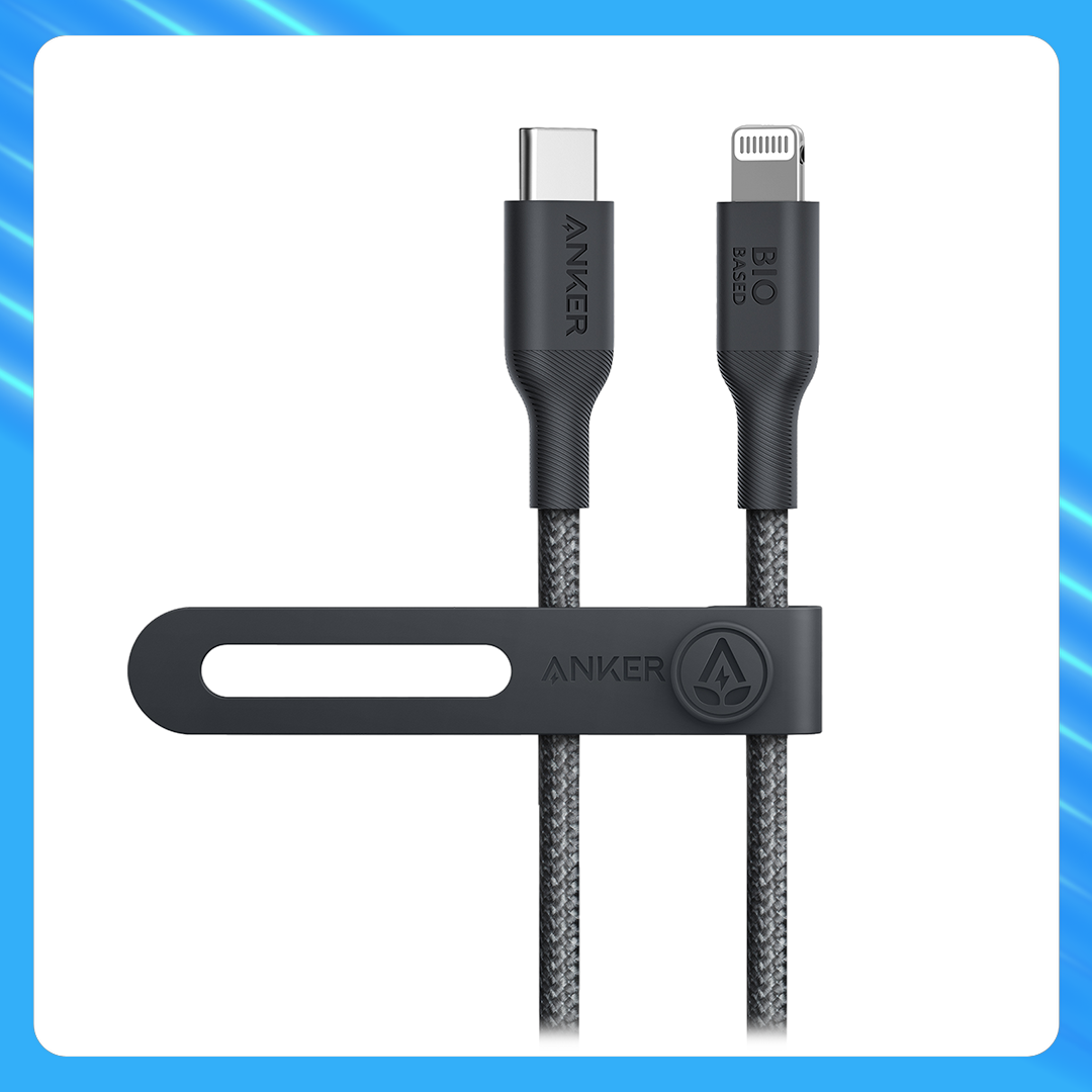 Anker 542 USB-C to Lightning Cable (Bio-Nylon, 3ft)