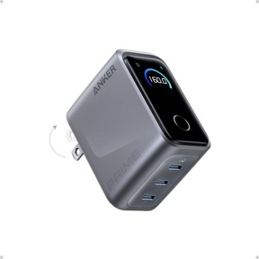 Anker Prime Charger (160W, 3-Port with Smart Display)