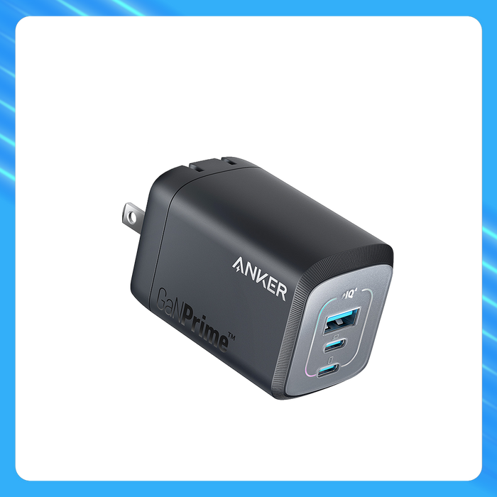 Anker Prime GaN Wall Charger (100W, 3 Ports)
