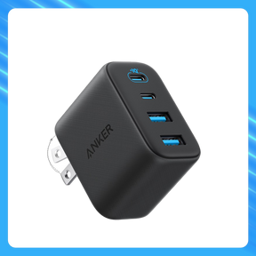 Anker Zolo USB-C 50W 4-Port Charger Block (2-Pack) Black