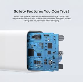 Anker 312 2-Ports Fast USB-C Charger Block with USB-C Cable (20W)