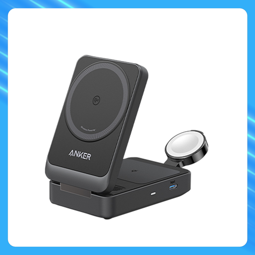 Anker 3-in-1 MagGo Wireless Charging Station
