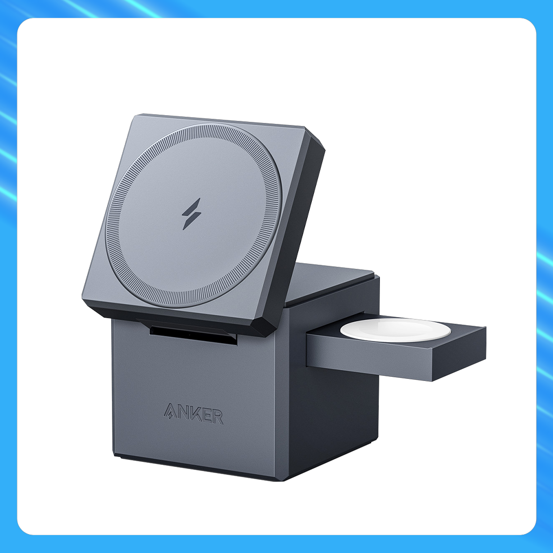 Anker 3-in-1 Cube Portable Charger with Magsafe