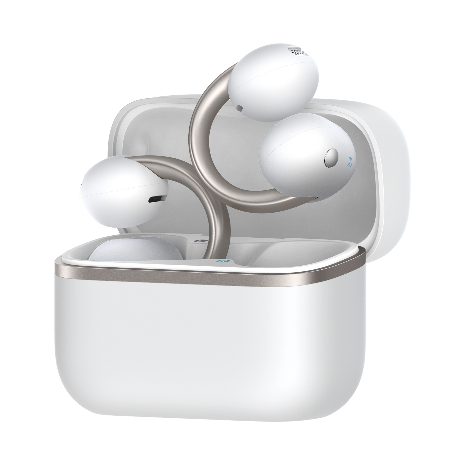 Anker soundcore AeroClip 2 | Guinness-Certified Clip-On Earbuds for Clear Calls