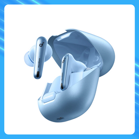 soundcore Liberty 4 NC wireless ANC earbuds in blue with charging case, Anker Philippines

