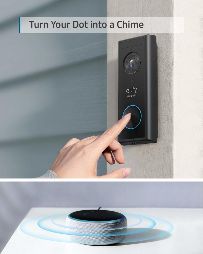 eufy Video Doorbell 2K (Battery-Powered)